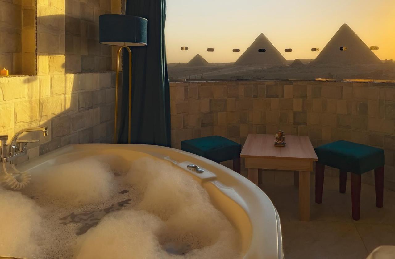 Jumeirah Pyramids View Inn Kafret el-Gabal Exterior foto