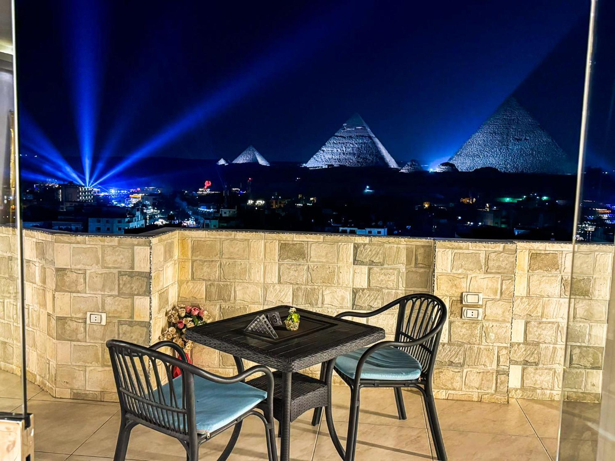 Jumeirah Pyramids View Inn Kafret el-Gabal Exterior foto