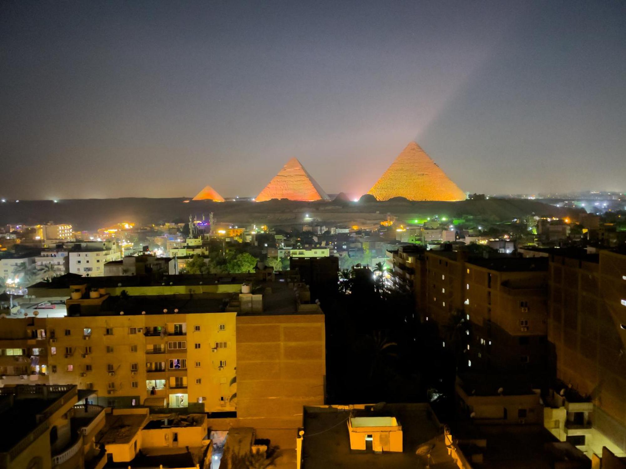 Jumeirah Pyramids View Inn Kafret el-Gabal Exterior foto